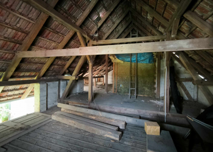 Přestavba půdy na samostatnou bytovou jednotku